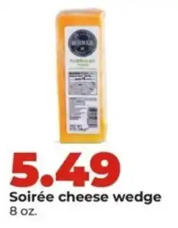 Hy-Vee Soirée cheese wedge offer