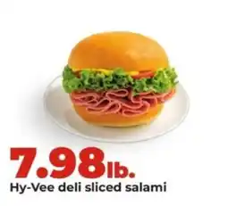 Hy-Vee Hy-Vee deli sliced salami offer