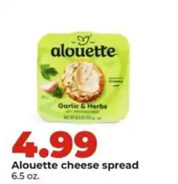 Hy-Vee Alouette cheese spread offer