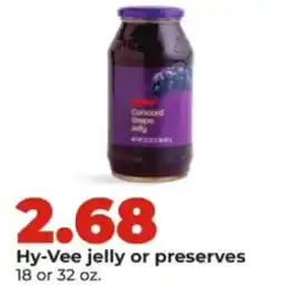 Hy-Vee Hy-Vee jelly or preserves offer