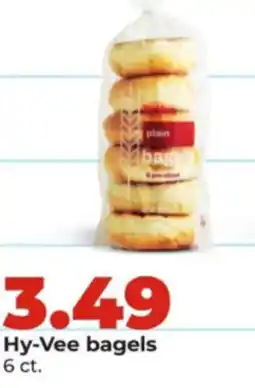 Hy-Vee Hy-Vee bagels offer