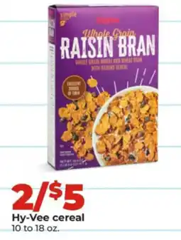 Hy-Vee Hy-Vee cereal offer