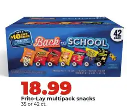 Hy-Vee Frito-Lay multipack snacks offer