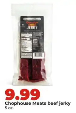 Hy-Vee Chophouse Meats beef jerky offer