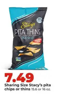 Hy-Vee Stacy's pita chips or thins offer