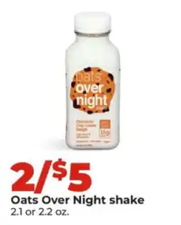 Hy-Vee Oats Over Night shake offer