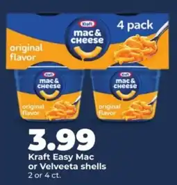 Hy-Vee Kraft easy mac offer