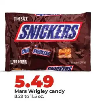 Hy-Vee Mars Wrigley candy offer