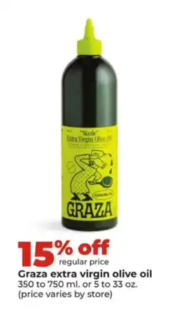 Hy-Vee Graza extra virgin olive oil offer