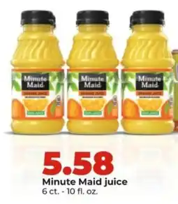 Hy-Vee Minute Maid juice offer