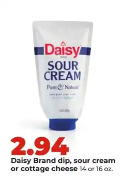 Hy-Vee Daisy Brand dip, sour cream or cottage cheese offer