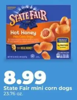 Hy-Vee State Fair mini corn dogs offer