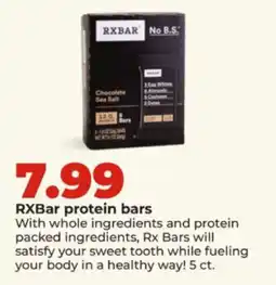 Hy-Vee RxBar protein bars offer