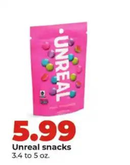 Hy-Vee Unreal snacks offer