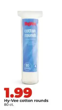 Hy-Vee Hy-Vee cotton rounds offer
