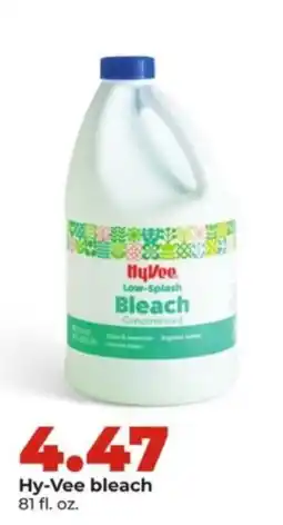 Hy-Vee Hy-Vee bleach offer