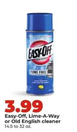 Hy-Vee Easy-Off, Lime-A-Way or Old English cleaner offer