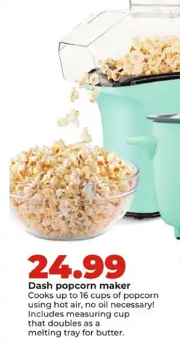 Hy-Vee Dash popcorn maker offer