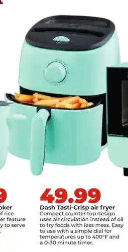 Hy-Vee Dash Tasti-Crisp air fryer offer