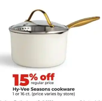 Hy-Vee Hy-Vee Seasons cookware offer