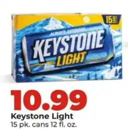 Hy-Vee Keystone Light offer