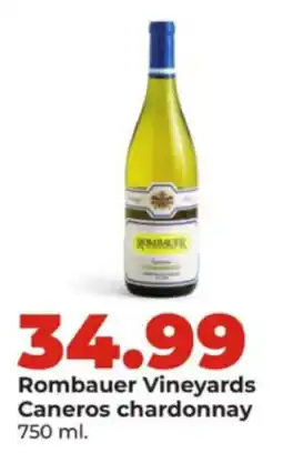 Hy-Vee Rombauer Vineyards Caneros chardonnay offer
