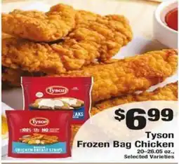 Payless Tyson Frozen Bag Chicken offer