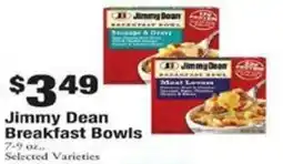 Payless Jimmy Dean Breakfast Bowls offer