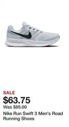 Kohl's Nike Run Swift 3 Men's Road Running Shoes offer