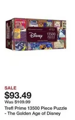Kohl's Trefl Prime 13500 Piece Puzzle - The Golden Age of Disney offer