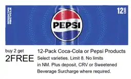 Walgreens 12-Pack Coca-Cola or Pepsi Products offer