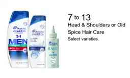 Walgreens Head & Shoulders or Old Spice Hair Care offer