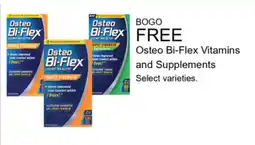 Walgreens Osteo Bi-Flex Vitamins and Supplements offer