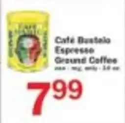 Food Bazaar Cafe Bustelo Espresso Ground Coffee offer