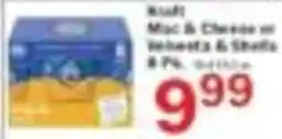 Food Bazaar Kraft Mac & Cheese in Whole Pasta or Shells offer