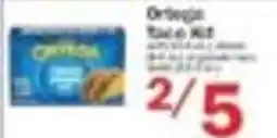 Food Bazaar Ortega taco kit offer