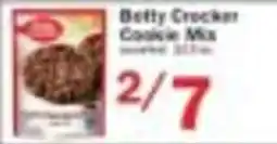 Food Bazaar Betty Crocker cookie mix offer