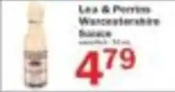 Food Bazaar Lea & Perrins Worcestershire Sauce offer