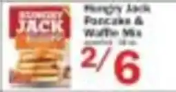 Food Bazaar Hungry Jack Pancake & Waffle Mix offer