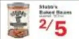 Food Bazaar Stato's Baked Beans offer