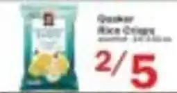 Food Bazaar Quaker rice crispy offer