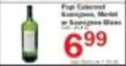 Food Bazaar Pop Cabernet Sauvignon, Merlot or Sangiovese Wine offer