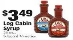 Payless Log Cabin Syrup offer