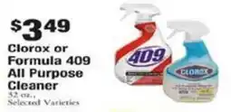 Payless Clorox or Formula 409 All Purpose Cleaner offer