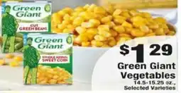 Payless Green Giant Vegetables offer