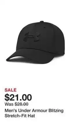 Kohl's Men's Under Armour Blitzing Stretch-Fit Hat offer