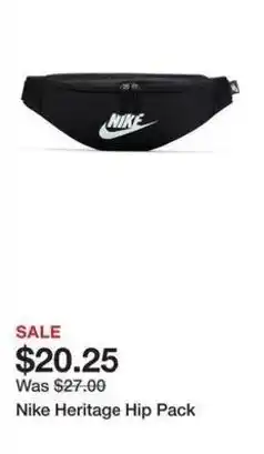 Kohl's Nike Heritage Hip Pack offer