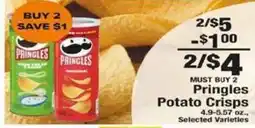 Payless Pringles Potato Crisps offer