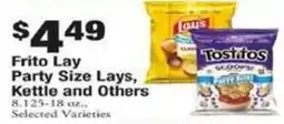Payless Frito Lay Party Size Lays, Kettle and Others offer