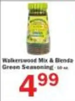 Food Bazaar Walkerswood Mix & Blends Green Seasoning offer
